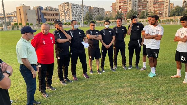 مران متخب مصر الأولمبي