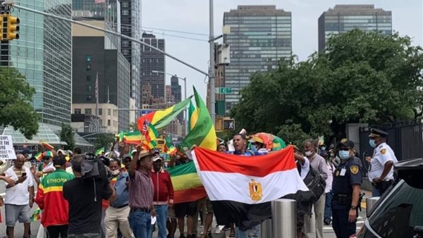 رافع العلم المصري