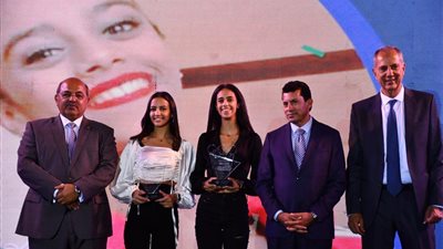 تيا ضياء لاعبة الجمباز الإيقاعي: هدفنا رفع اسم مصر عاليا في الأولمبياد 