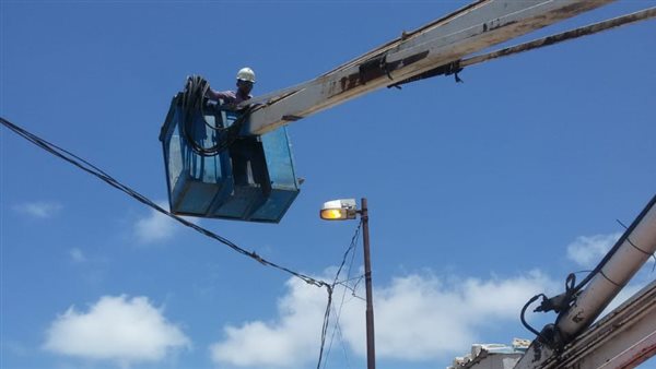 الانتهاء من إضاءة