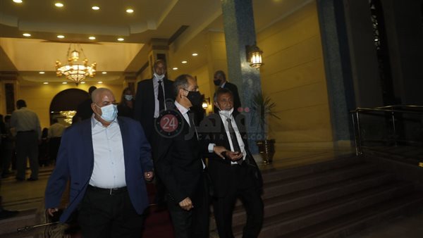 جمال مبارك في عزاء