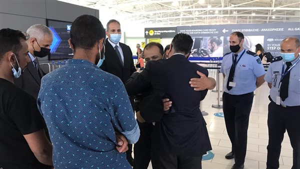  وصول جثامين المصريين