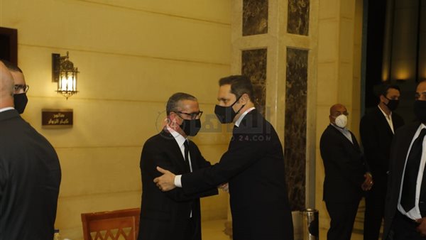 وصول جمال وعلاء مبارك