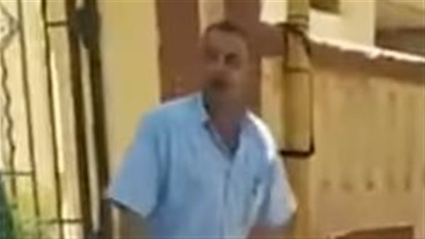 جانب من المشادة بين