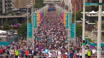 بسبب شغب جماهير إنجلترا.. اتجاه نحو تأجيل انطلاق مباراة نهائي يورو 2020 