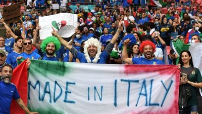 الجماهير تغلق ملعب ويمبلي قبل انطلاق نهائي يورو 2020 (صور)