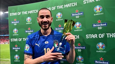 بونوتشي يفوز بجائزة أفضل لاعب في نهائي يورو 2020
