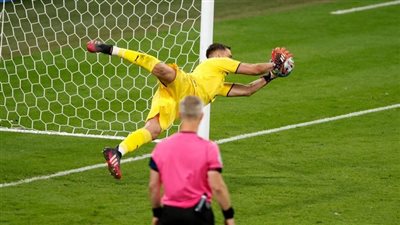 دوناروما يرسم وشم كأس اليورو على يده بعد تحقيقه لقب البطولة