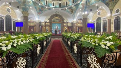 البابا تواضروس يدشن كنيسة الرسولين بطرس وبولس في البحيرة اليوم (صور)