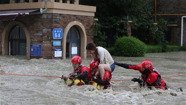 فيضانات الصين 