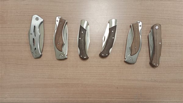 المطاوي المضبوطة