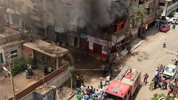 حريق جسر السويس