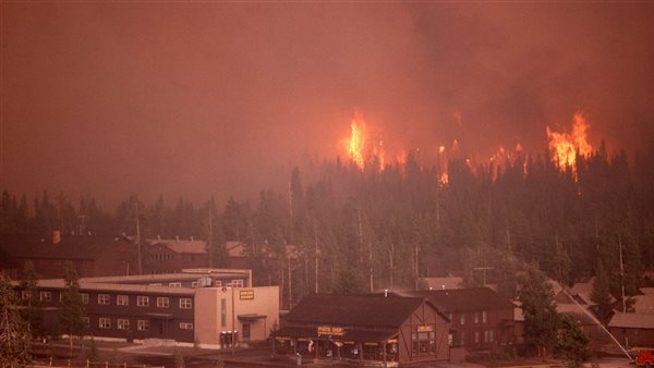 حرائق غرب أمريكا