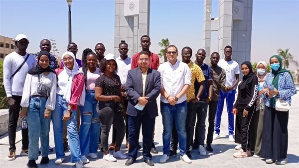 الوافدين بجامعة حلوان