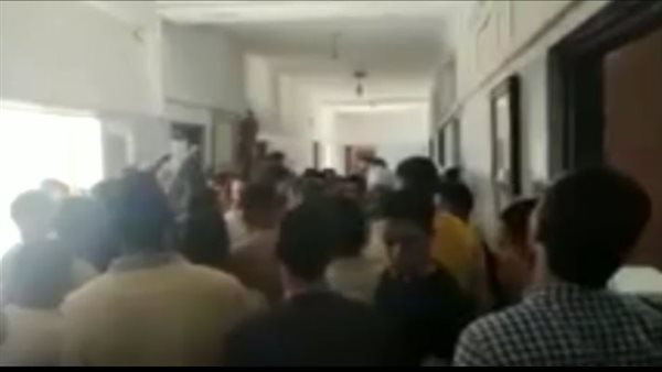 احتجاج متضرري حريق