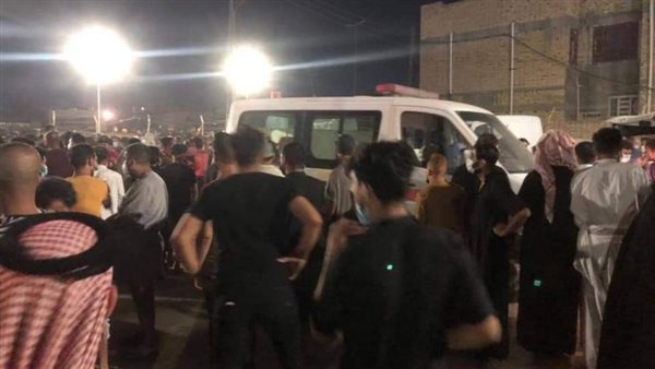 حريق مستشفى الحسين