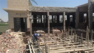 إزالة 5 حالات بناء مخالف في الفيوم وإحالة المخالفين إلى النيابة العسكرية (صور)