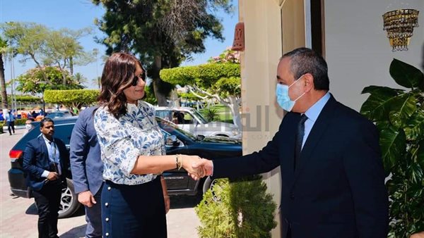 خلال استقبال وزيرة