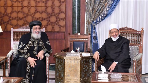 البابا تواضروس وشيخ