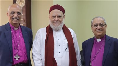 مطرانا الأسقفية يهنئان علي جمعة بعيد الأضحى