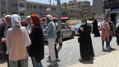 طلاب الثانوية العامة بالقليوبية: 