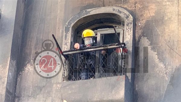 حريق ميدان الساعة