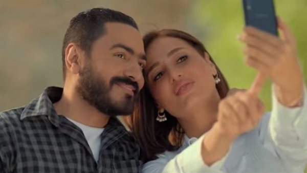 حلا شيحة وتامر حسني