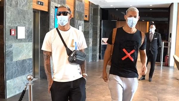 وصول لاعبي البرازيل