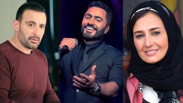 حلا شيحة وتامر حسني