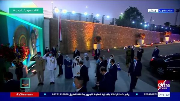 وصول الرئيس السيسي