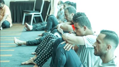 بعثة الأهلي تؤدي صلاة الجمعة في كازابلانكا (صور)