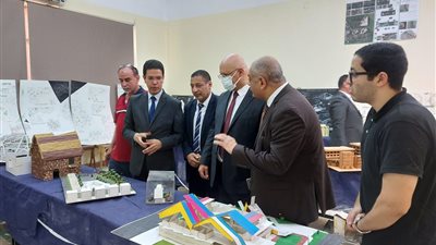 القائم بأعمال رئيس جامعة بنها يتابع أعمال رصد النتائج ومشاريع التخرج (صور) 