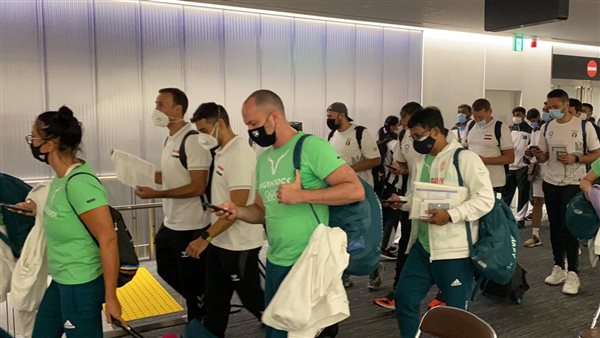 بعثة منتخب اليد والملاكمة