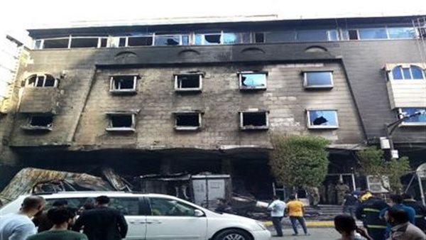 حريق الفندق في كربلاء