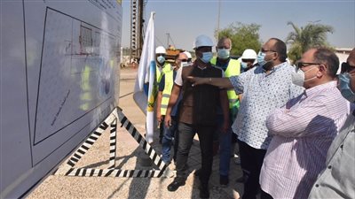 محافظ أسيوط يتفقد إنشاء توسعات محطة مياه أبوتيج المرشحة