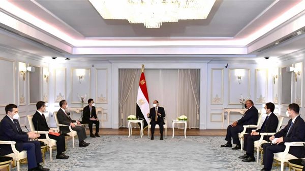 لقاء الرئيس السيسي