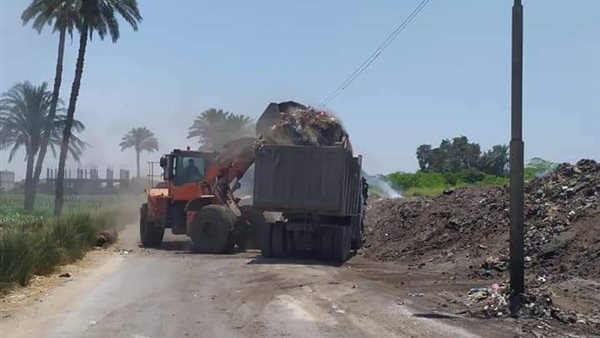 رفع قمامة بالمنيا