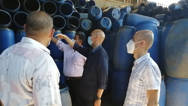 ضبط مخزن مخللات مخالف