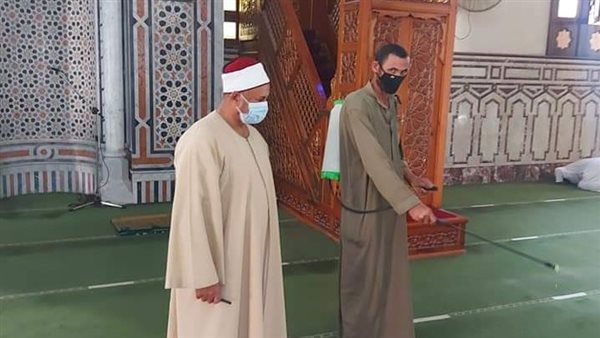 تعقيم مساجد بورسعيد