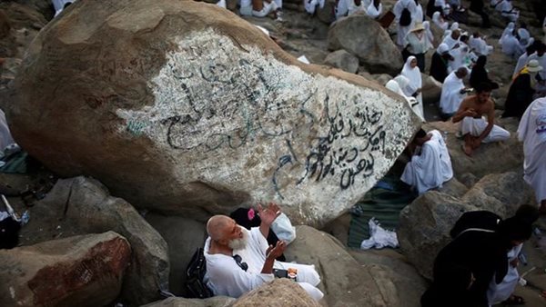 الحجاج على جبل عرفات