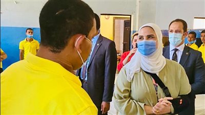 وزيرة التضامن تتفقد المؤسسة العقابية بالمرج ودار أيتام فتيات بحلوان