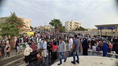 أمن البحر الأحمر يفرق تجمعات المواطنين عقب صلاة عيد الأضحى بالغردقة (صور)