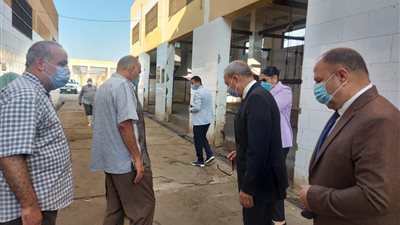 محافظ القليوبية يتفقد مجزر بنها العمومي 