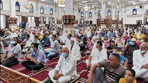 صلاة عيد الأضحى بمسجد