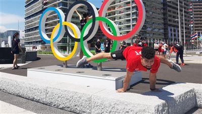 عمر العربي ينهي تدريبه الرسمي استعدادًا للمشاركة في أولمبياد طوكيو