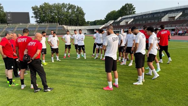 مران منتخب مصر الأولمبي