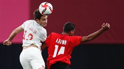 إيريك جارسيا الأعلى تقييمًا في مباراة مصر وإسبانيا بأولمبياد طوكيو 2020