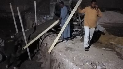 إحباط محاولة بناء مخالف في منتصف الليل بالأقصر