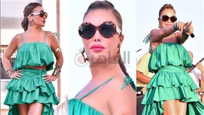 نيكول سابا تتألق في حفلها على شواطئ العلمين الجديد.. لوك صيفي وإكسسوارات مميزة (صور)