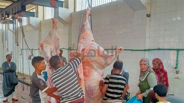 خلال عملية الذبح
